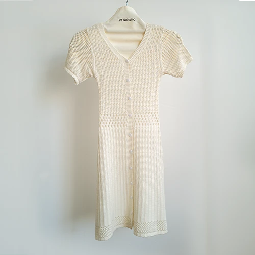 Cream Ribbed Sweater Dress Cream Ribbed Sweater Dress