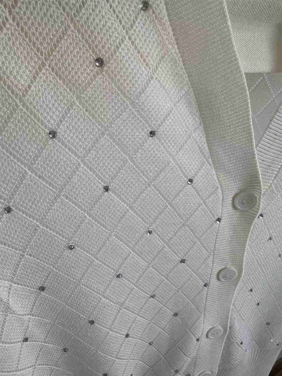 Pressed Diamond Knit Cardigan Pressed Diamond Knit Cardigan
