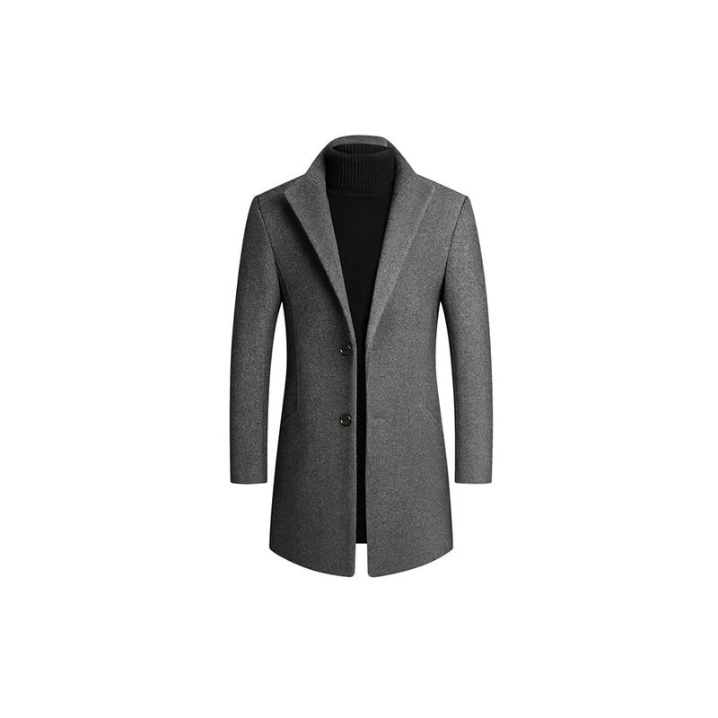 Чоловіча вовняна куртка Slim Fit