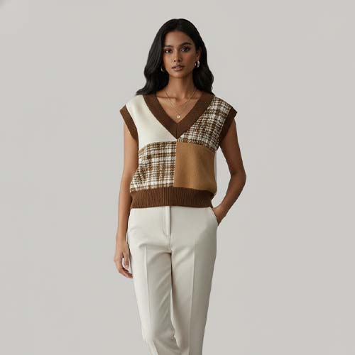 Wool Knit Vest